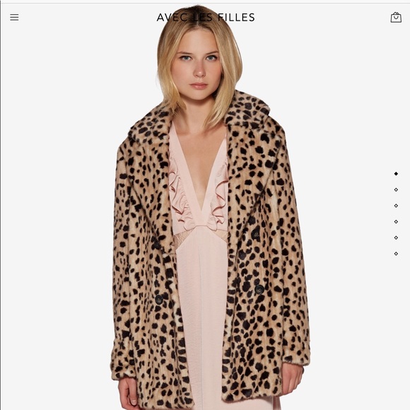 avec les filles leopard coat